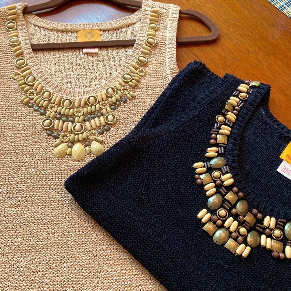 Gorgeous beaded necklines!!!